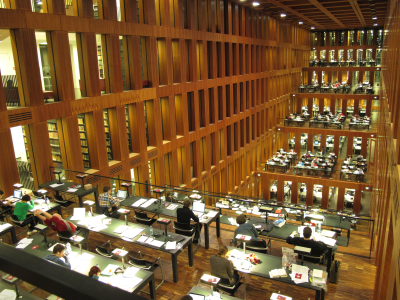 Bild der Bibiliothek „Humboldt-Universität zu Berlin, Universitätsbibliothek, Jacob-und-Wilhelm-Grimm-Zentrum“