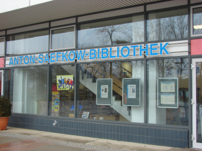 Bild der Bibiliothek „Stadtbibliothek Lichtenberg / Anton-Saefkow-Bibliothek“