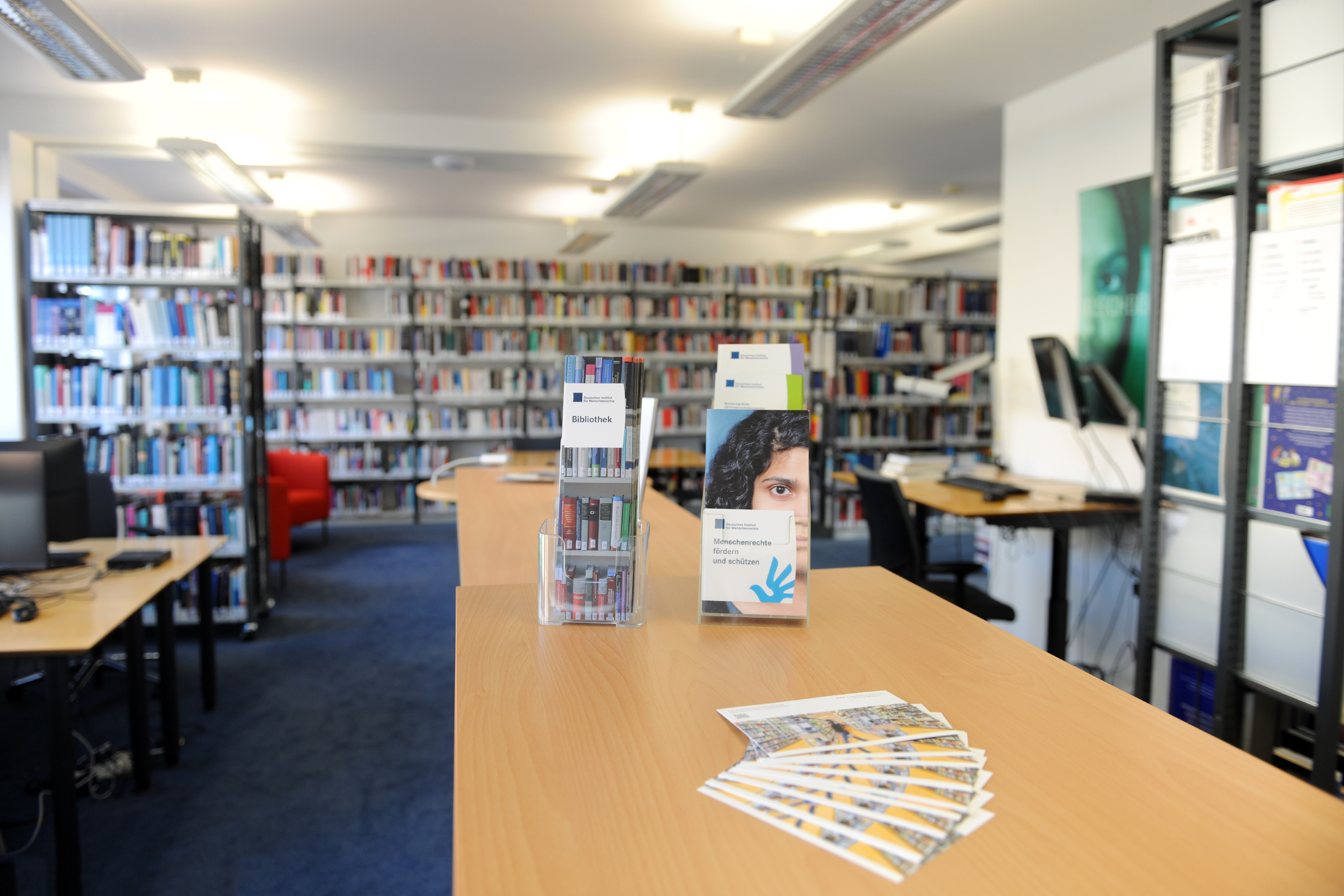 Bild der Bibiliothek „Deutsches Institut für Menschenrechte, Bibliothek“